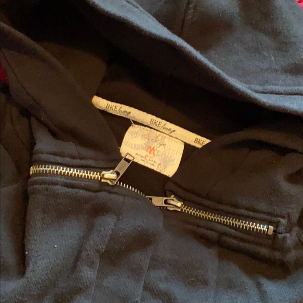 BKE black 1/2 zip 1967 hoodie - Picture 8 of 15